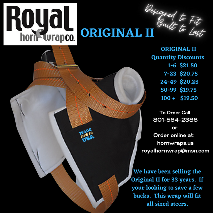 Royal Horn Wraps Original II #1 Contractor's Choice